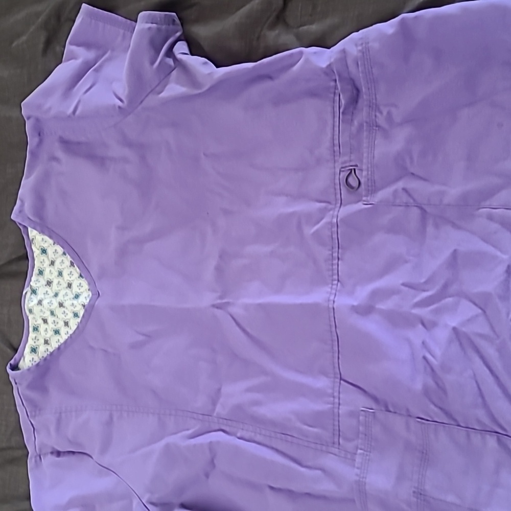 Purple Scub Top